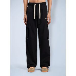 Palm Angels Men Classic Logo Cargo Pants